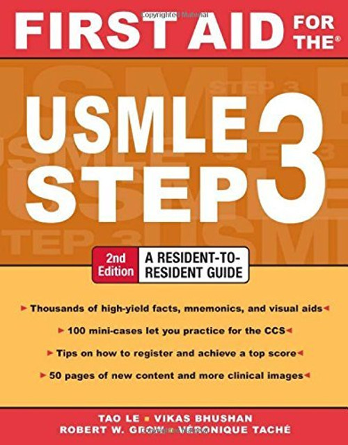 First Aid For The Usmle Step 3 - by Tao Le