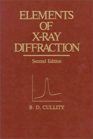 Elements Of X-Ray Diffraction