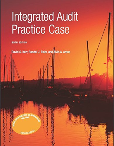 Integrated Audit Practice Case