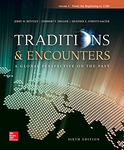 Traditions And Encounters Volume 1