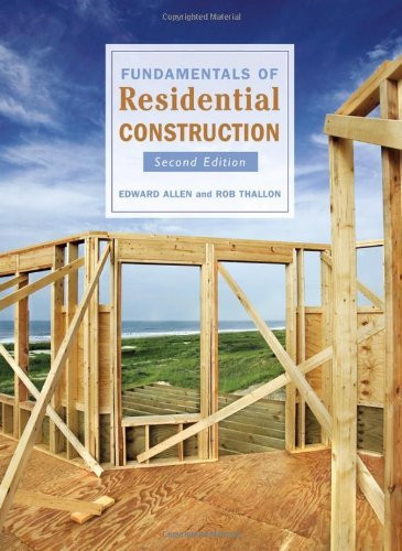Fundamentals Of Residential Construction