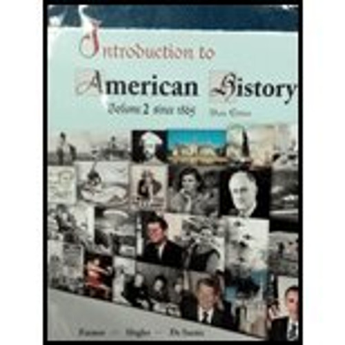 Introduction To American History Volume 2