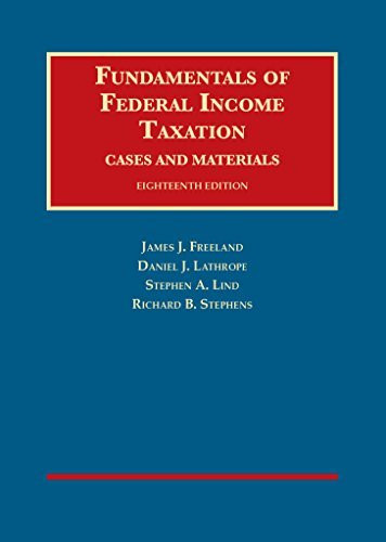 Fundamentals Of Federal Income Taxation