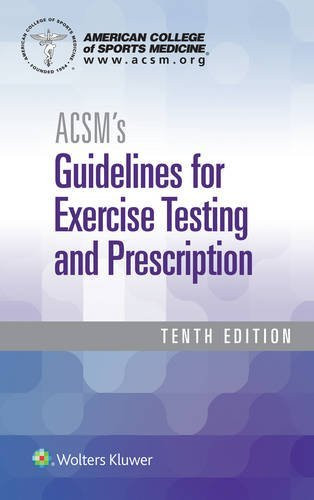 Acsm's Guidelines For Exercise Testing And Prescription