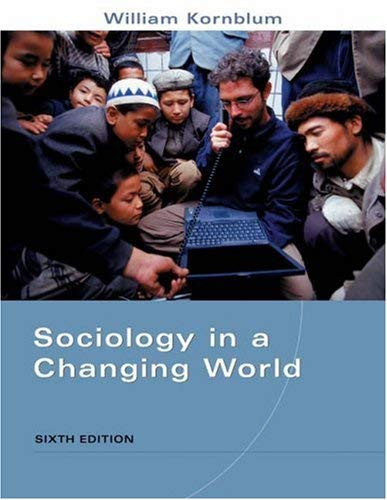 Sociology In A Changing World