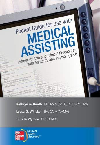 Pocket Guide To Accompany Medical Assisting