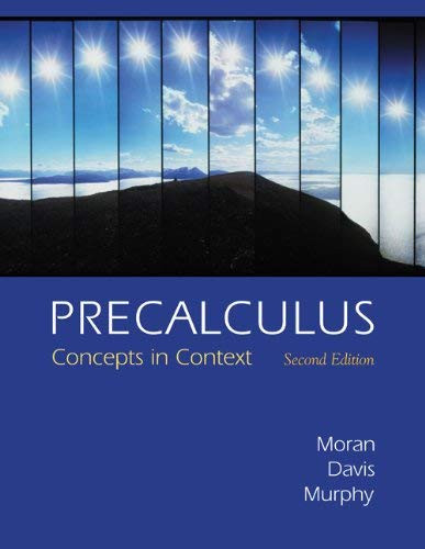 Precalculus: Concepts in Context