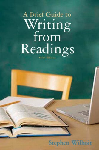 Brief Guide To Writing From Readings