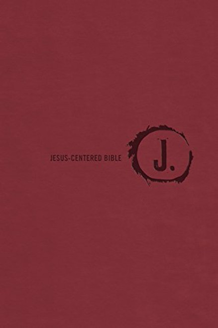 Jesus-Centered Bible NLT Cranberry