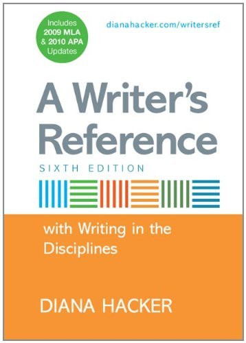 Writer's Reference With Writing In The Disciplines