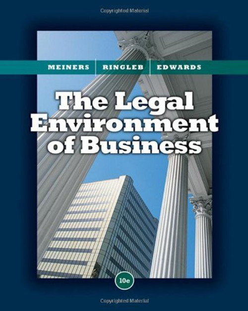 Legal Environment Of Business