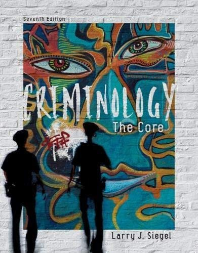 Criminology The Core