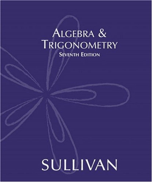 Algebra And Trigonometry