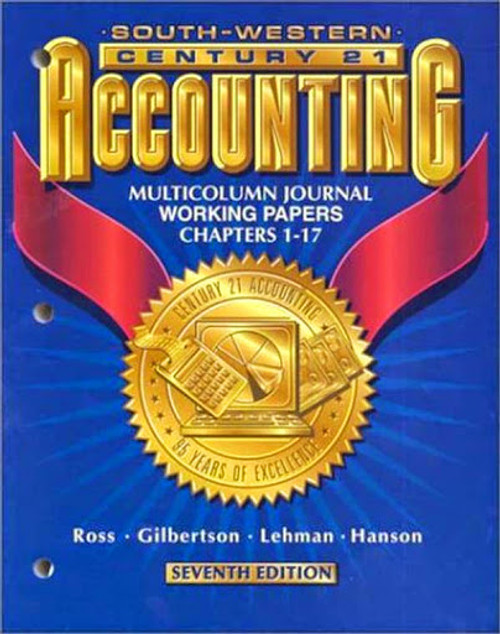 Century 21 Accounting Multicolumn Jounal Approach