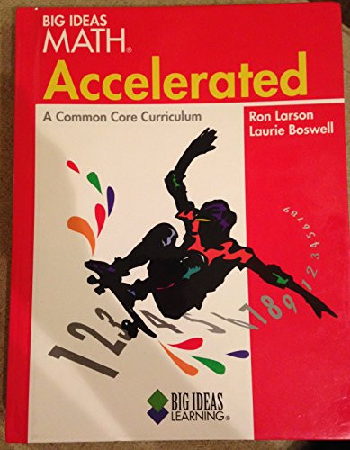 Big Ideas MATH Common Core Student Edition Accelerated Grade 7 2013