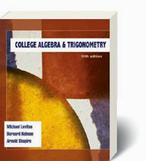 College Algebra And Trigonometry