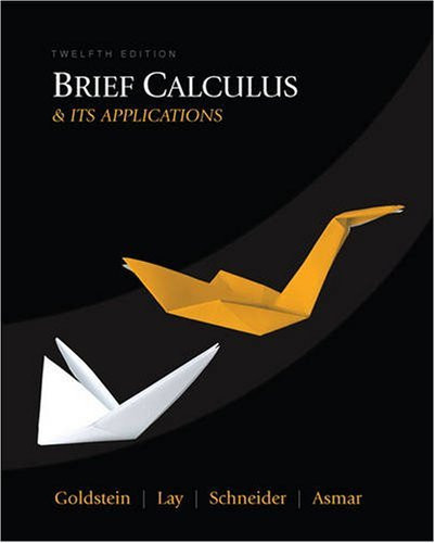 Brief Calculus And Its Applications