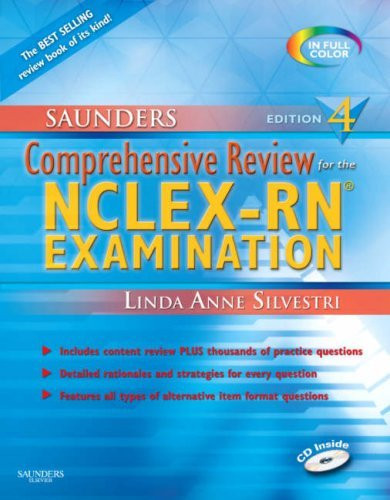 Saunders Comprehensive Review For The Nclex-RN Examination