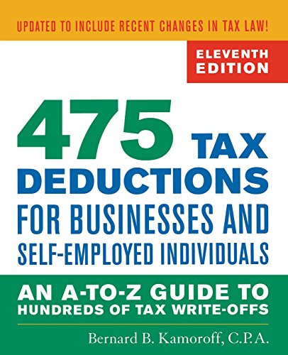 475 Tax Deductions for Businesses and Self-Employed Individuals