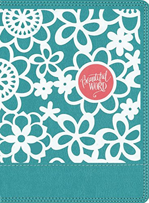 NIV Beautiful Word Coloring Bible for Girls Leathersoft over Board Teal