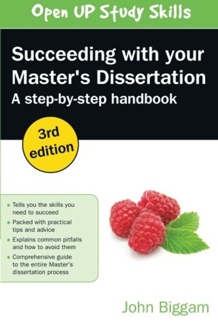 Succeeding with Your Master's Dissertation