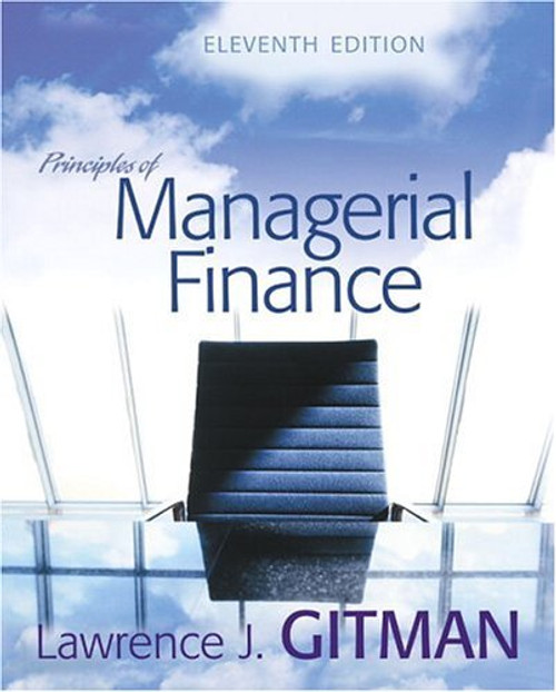 Principles Of Managerial Finance