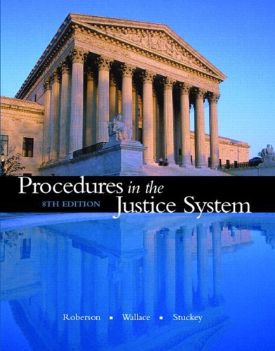 Procedures In The Justice System