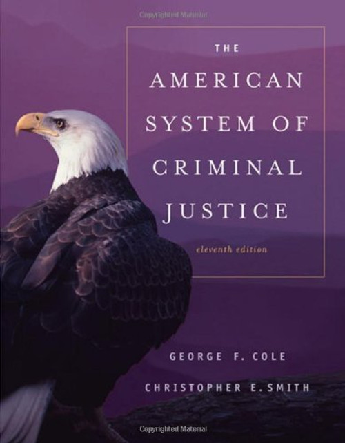 American System Of Criminal Justice