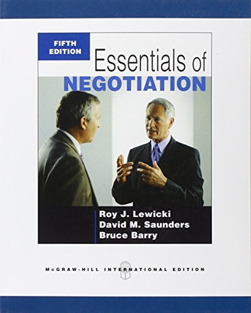 Essentials Of Negotiation