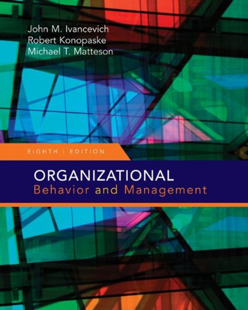 Organizational Behavior & Management