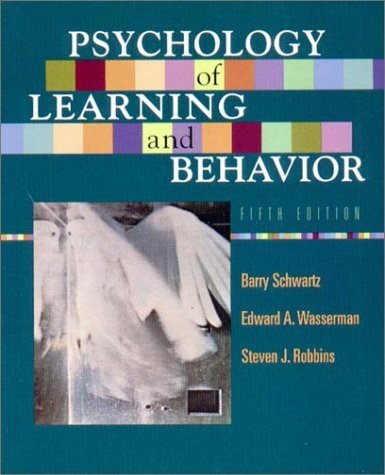 Psychology Of Learning And Behavior