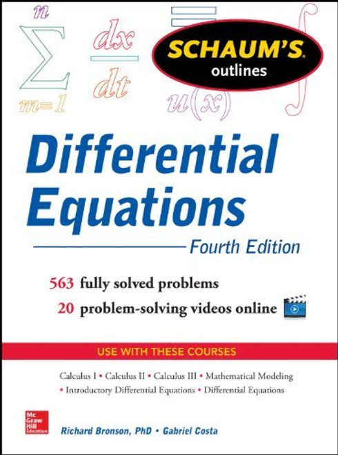 Schaum's Outline of Differential Equations