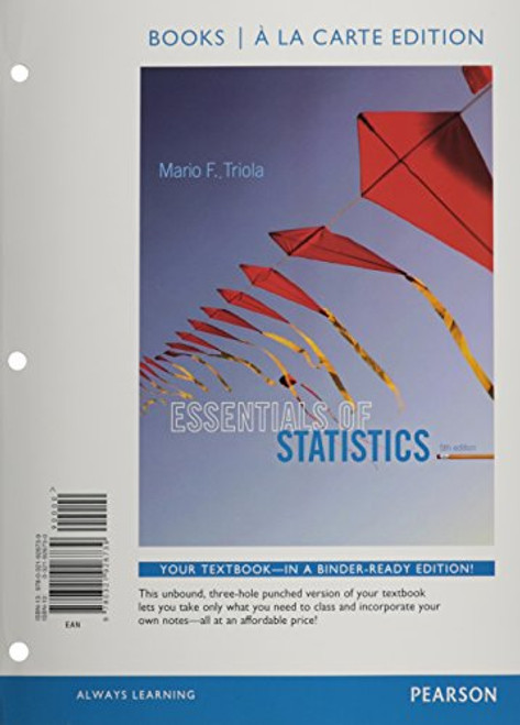 Essentials Of Statistics