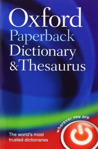 Oxford Dictionary And Thesaurus