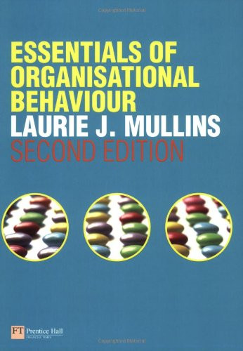 Essentials of Organisational Behaviour