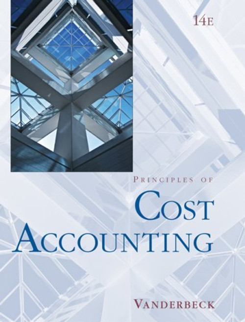Principles Of Cost Accounting
