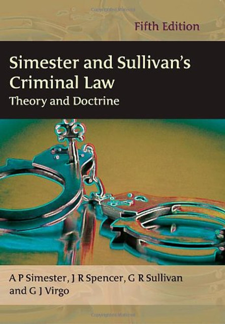 Simester and Sullivan's Criminal Law