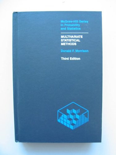 Multivariate Statistical Methods