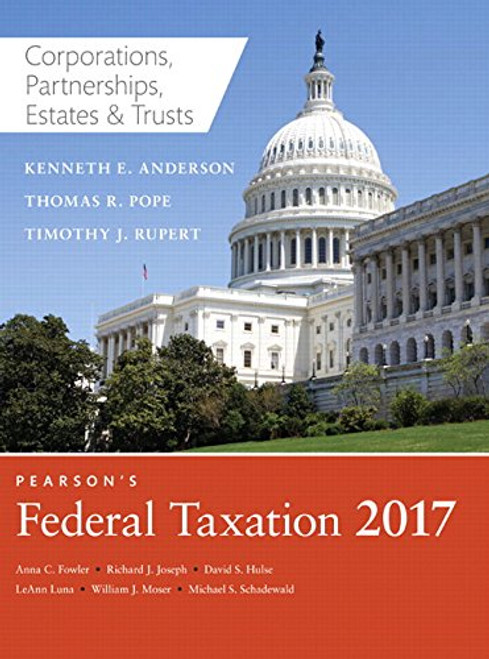 Pearson's Federal Taxation of Corporations Partnerships Estates & Trusts