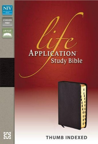 NIV Life Application Study Bible Burgundy