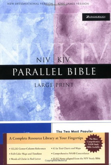 NIV/KJV Parallel Bible Large Print