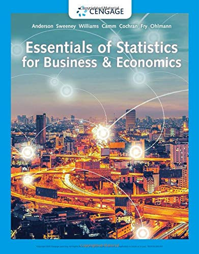 Essentials of Statistics for Business and Economics