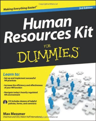 Human Resources Kit For Dummies