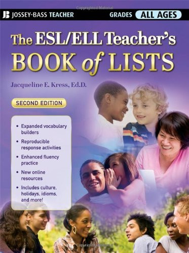 ESL/ELL Teacher's Book of Lists