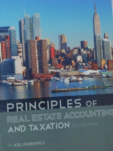 Principles of Real Estate Accounting and Taxation