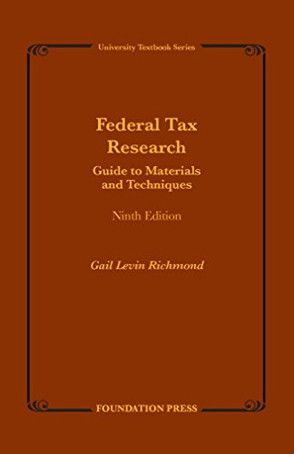 Federal Tax Research