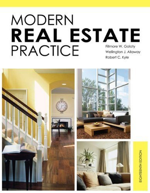 By: Modern Real Estate Practice Eighteenth (18th) Edition