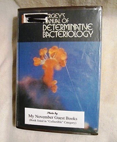 Bergey's Manual of Determinative Bacteriology