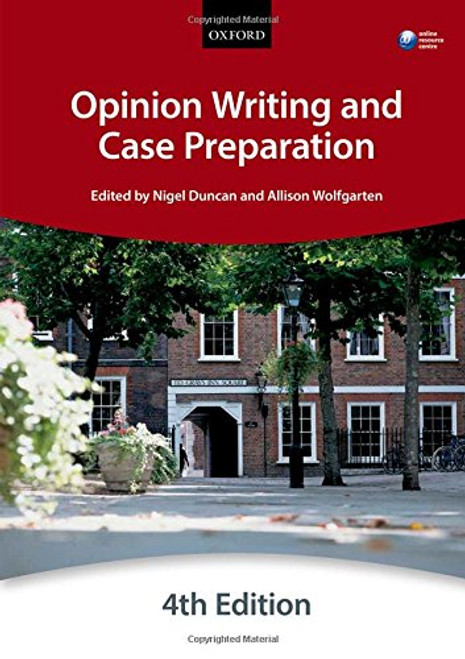 Opinion Writing and Case Preparation
