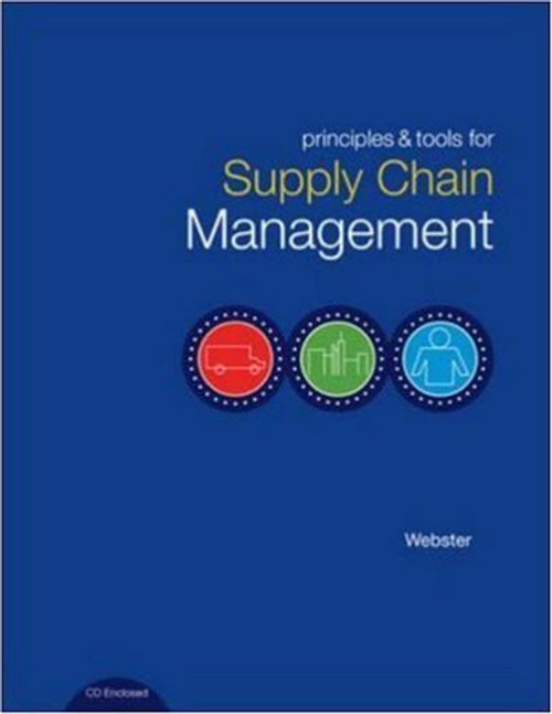 Principles And Tools For Supply Chain Management